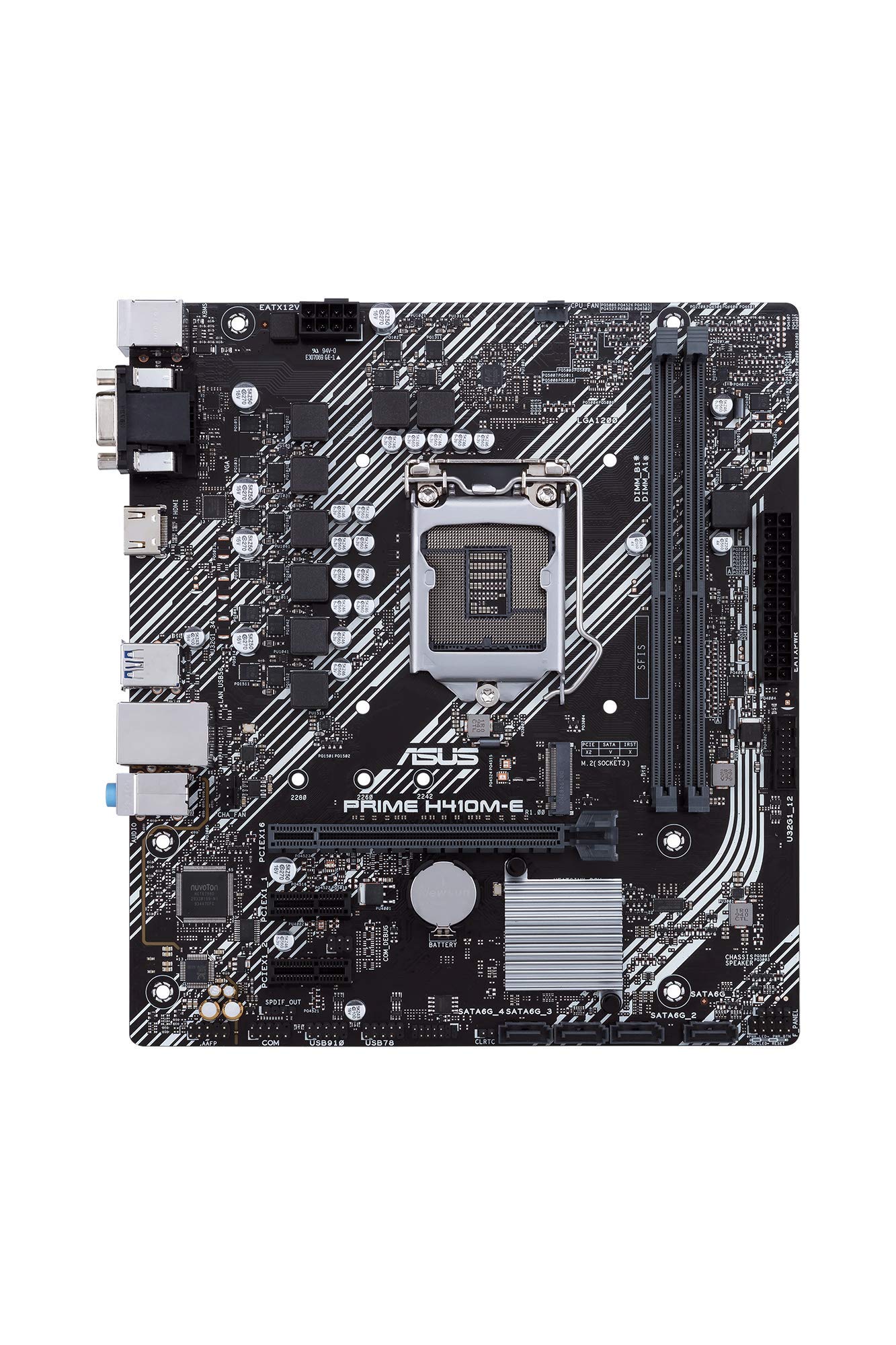 ASUS PRIME H410M-A MicroATX 第10世代対応マザーボード 動作品 PRIME
